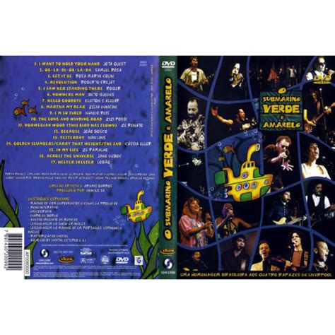 Dvd O Submarino Verde E Amarelo Jota Quest Nando Reis Submarino