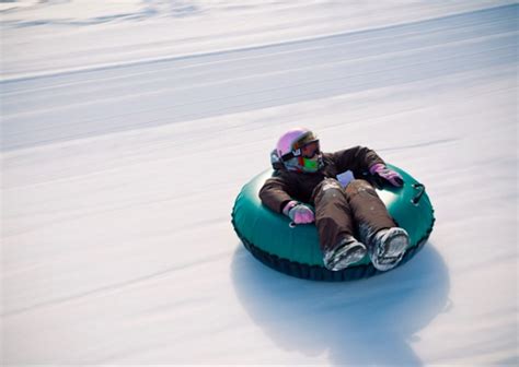 Kids Can Enjoy A Day At The Ice Sledding Park At Busan Citizens Park