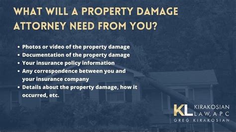 2022 Property Damage Attorney Los Angeles Checklist Kirakosian Law