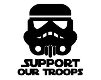 support our troops - Pro Sport Stickers