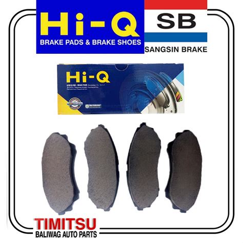 HI Q FRONT BRAKE PADS SET FOR FORD EVEREST 2003 2011 FORD RANGER 4X2