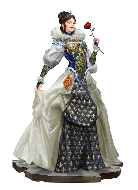 Female Human Queen Aristocrat Noble Pathfinder PFRPG DND D D 3 5 5th