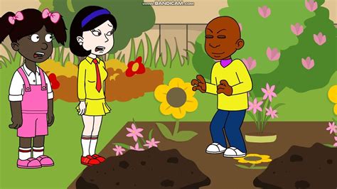 Little Bill Messes Up Kiku S Garden And Gets Grounded Youtube