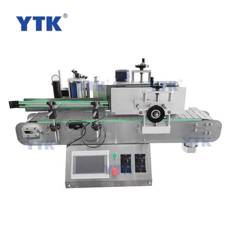 Ytk B Automatic Desktop Round Bottle Labeling Machine Chain Ytk B