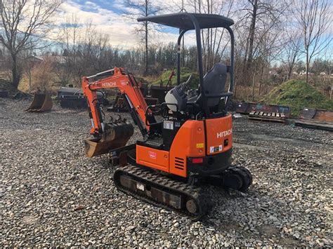 2022 Hitachi Zx17U Mini Excavator Low Hour Liberty Equipment