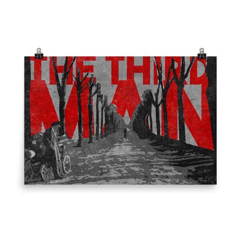 The Third Man Poster - Etsy