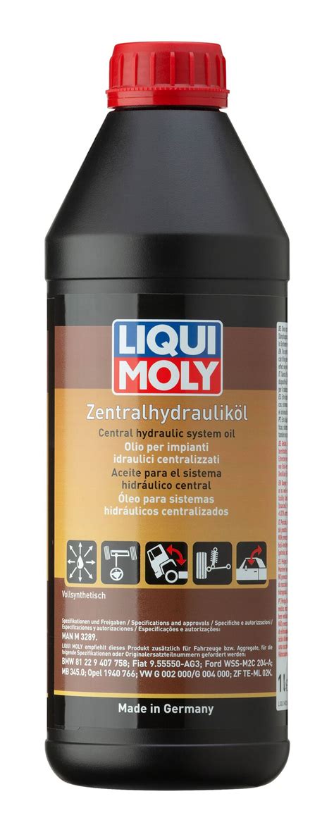 Синтетическая гидравлическая жидкость Zentralhydraulik-Oil 1л. 1127 ...