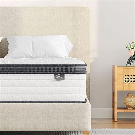 Simple Full Mattress 12 Inch Memory Foam Innerspring Hybrid Mattress In A Box Medium Firm