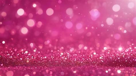 Premium Photo Shiny Pink Glitter Festive Background