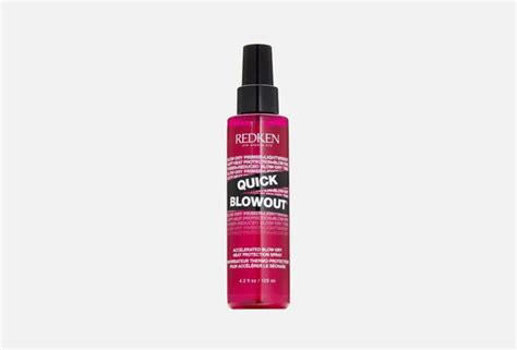 Redken Quick Blowout Heat Protection Spray Спрей термозащитный 125 мл купить с доставкой по