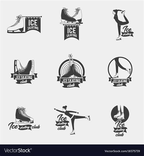 Ice Skating Logo