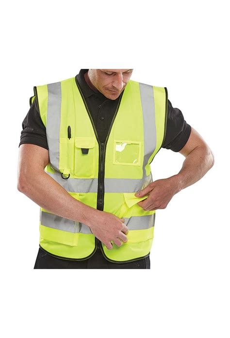 Executive Hi Vis Vest Conform To EN471 Class 2