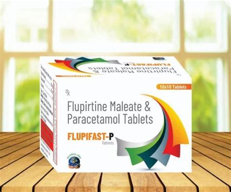 Flupirtine Maleate And Paracetamol Tablets Mg At Stripe In