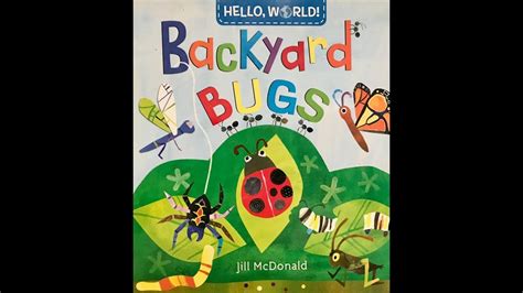 Backyard Bugs Ms Carmina Reads YouTube Backyard Jill Mcdonald