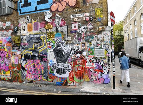 Street art in London - England Stock Photo - Alamy