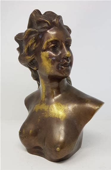 Jef Lambeaux Bust Of A Woman Mutualart