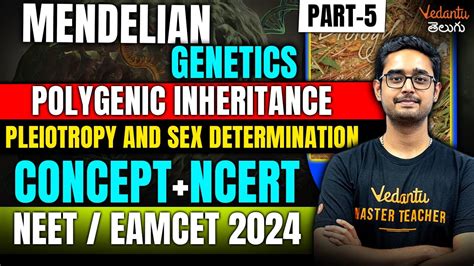 Genetics Sex Determination NCERT Biology NEET EAMCET 2024 Ajay