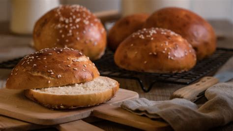 Brioche Burger Buns Selbst Gemacht Rezepte SilkesWelt De