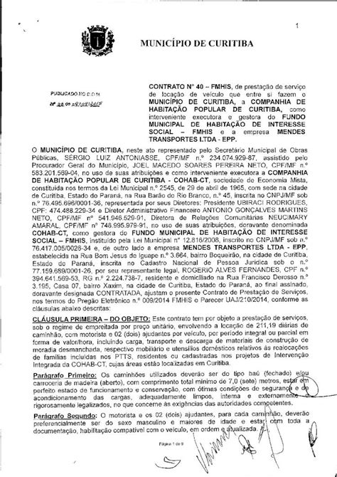 PDF Contrato 40 FMHISmultimidia Transparencia Curitiba Pr Gov Br