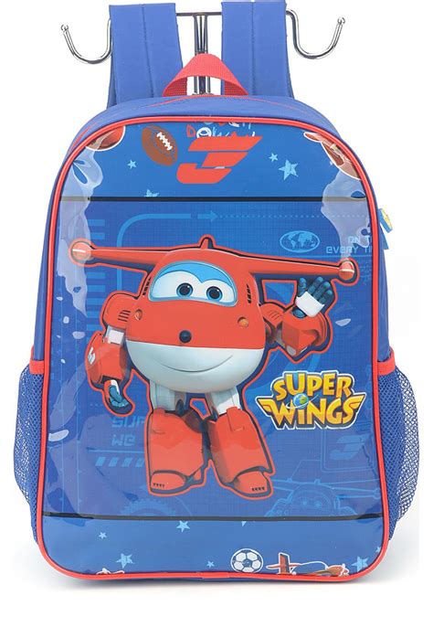 Mochila Luxcel Super Wings Azul Compre Agora Tricae Brasil