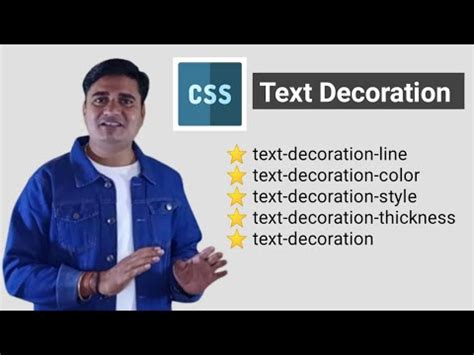 What Are Text Decorations In Css Css Text Decoration Youtube