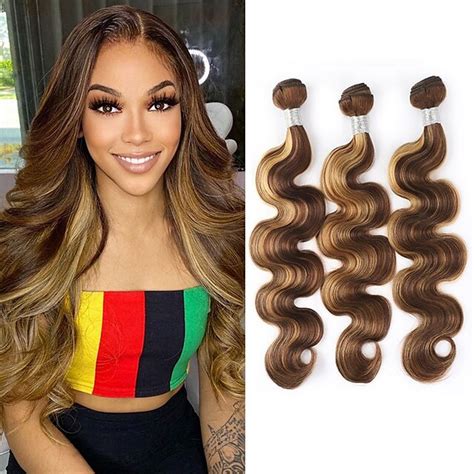 3 Bundles Hair Weaves Brazilian Hair Body Wave Human Hair Extensions