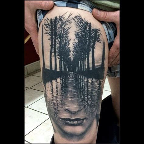 tree with face tattoo - Loren Kowalski