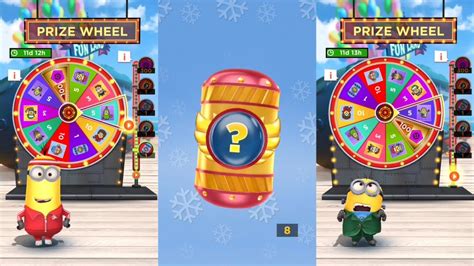 Prize Wheel Mega Reward 2 Minion Rush Youtube