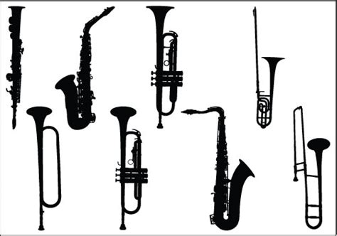 Free Musical Instruments Silhouette, Download Free Musical Instruments ...