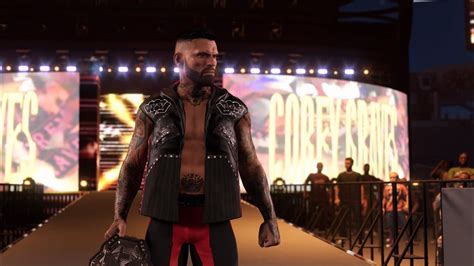 HOW TO MAKE COREY GRAVES TITANTRON IN WWE2K22 YouTube