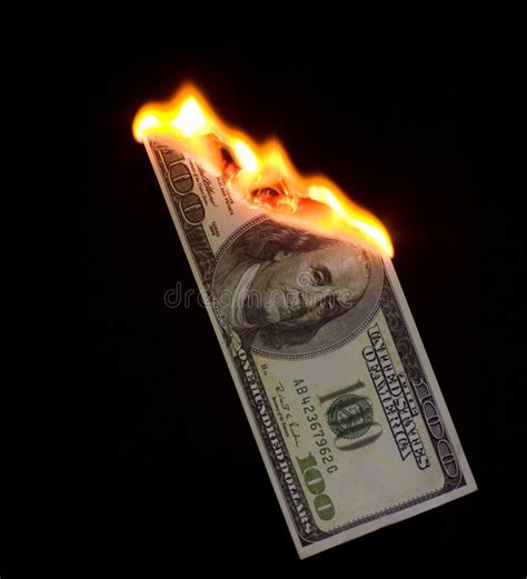 Money To Burn Stock Image Image Of Burn Money Cash