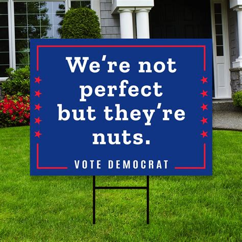 Save Democracy Yard Sign Coroplast Democracy Sign Vote Yard Sign Political Lawn Sign Vote