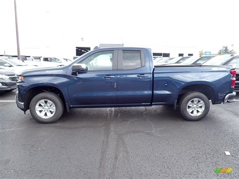 Northsky Blue Metallic 2021 Chevrolet Silverado 1500 Lt Double Cab 4x4