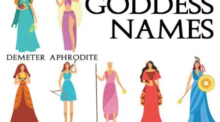 Greek Gods And Goddesses Pictures And Names