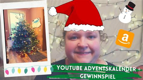 VLOGMAS 2021 DAY 3 YouTube Adventskalender Weihnachtsbaum Paket