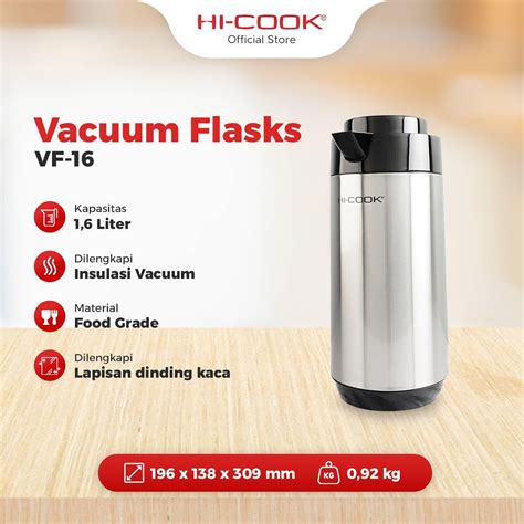 Vacuum Flask Vf Termos Stainless Hi Cook Official