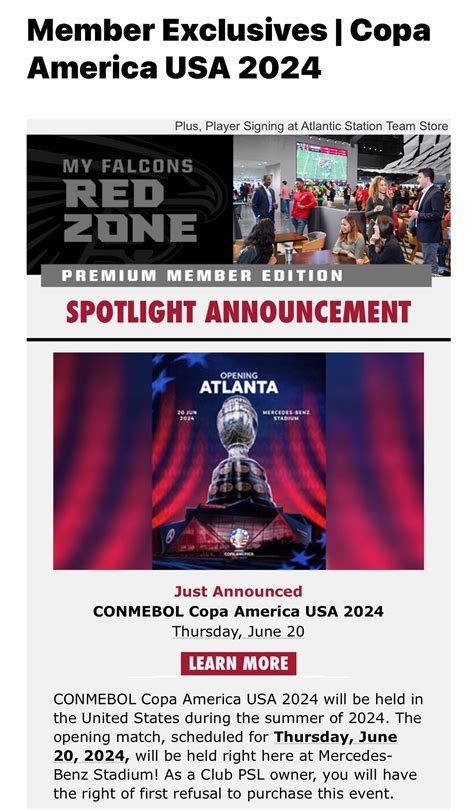 Copa America tickets : r/AtlantaUnited