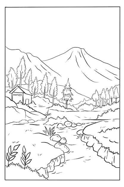 River Coloring Pages