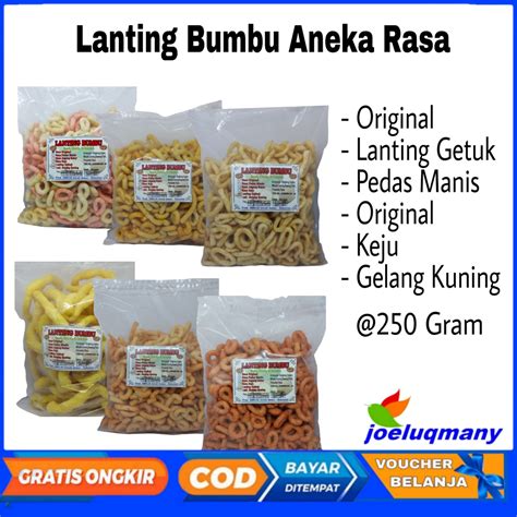 Jual Lanting Bumbu Aneka Rasa Khas Kebumen Gram Shopee Indonesia