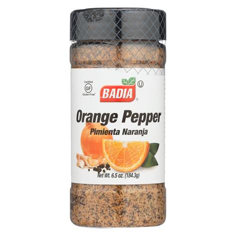 Badia Spices Seasoning Orange Pepper Case Of 6 65 Oz Walmart