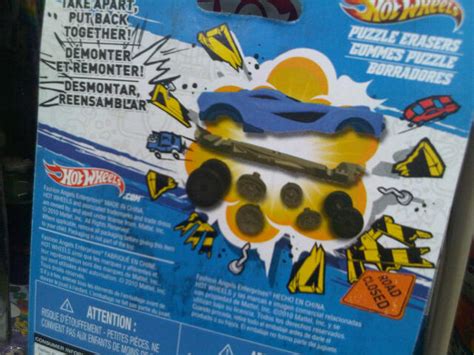 Hot Wheels Erasers Battlegrip