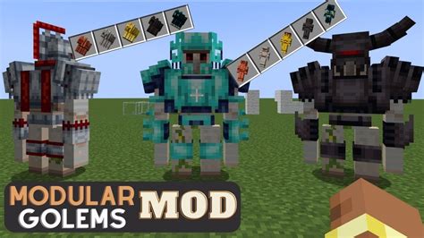 Modular Golems Mod Showcase Minecraft YouTube