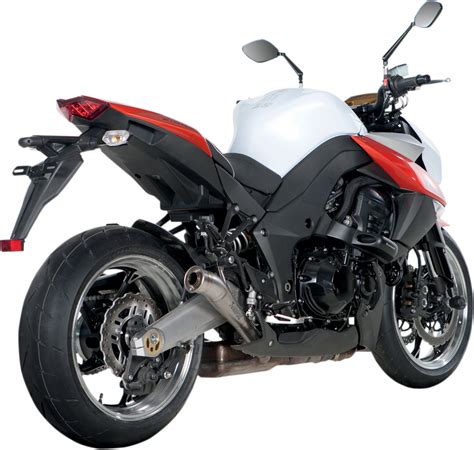 Silencieux Slip On Akrapovic En Titane Pour Kawasaki Z1000 2014