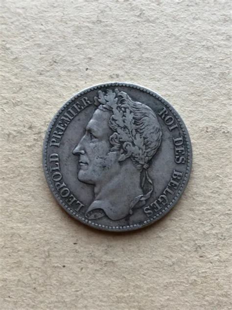 Pi Ce De Belgique Francs Argent Leopold Er Eur Picclick Fr