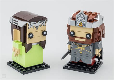 Très Vite Testé Lego The Lord Of The Rings 40632 Aragorn And Arwen Hoth Bricks