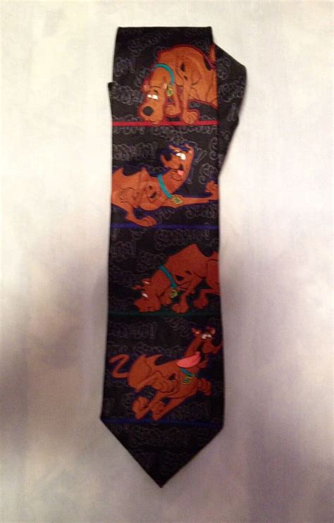 Hanna Barbera Cartoon Network Vintage Scooby Doo Tie Gem