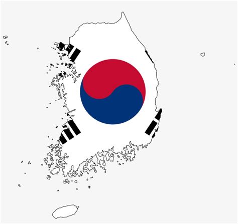 South Korean Flag Png Download - South Korea Flag Country Transparent ...