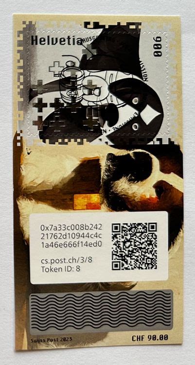 Swiss Crypto Stamp Id Fluffy Mit Et Vollstempel Kaufen Auf Ricardo