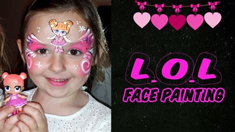 LOL Dolls Theme Party !! Face Painting Facebook, 58% OFF