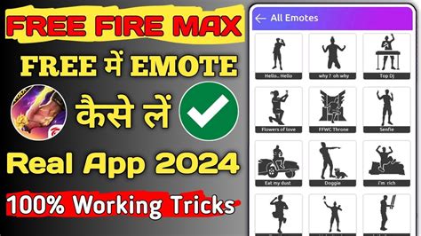 How To Get Emotes In Free Fire Max Free Fire Max Me Emote Kaise Le